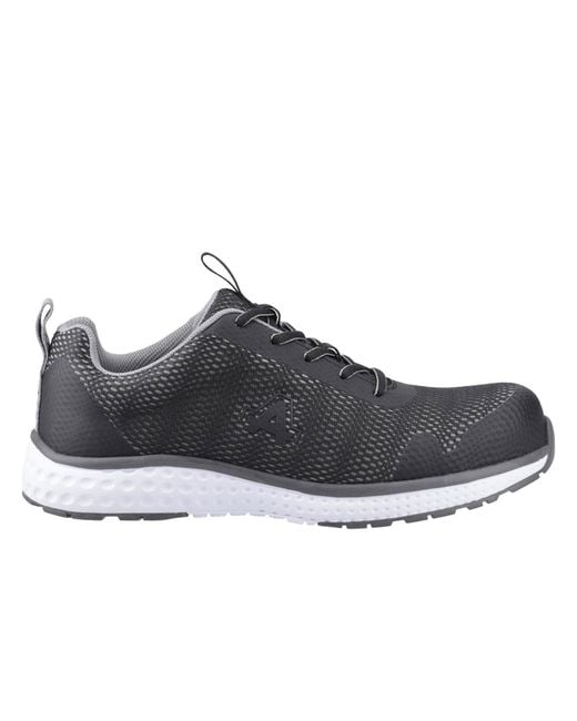 Amblers Safety Black 723C Sprint Trainers for men