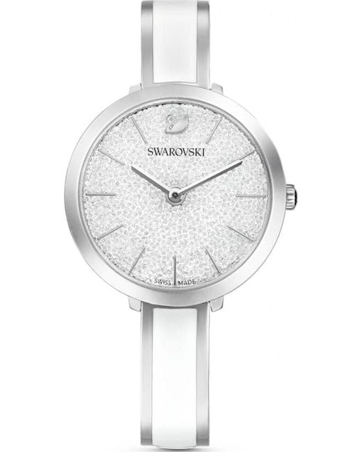 Swarovski Gray 5580537 Ladies Crystalline Watch