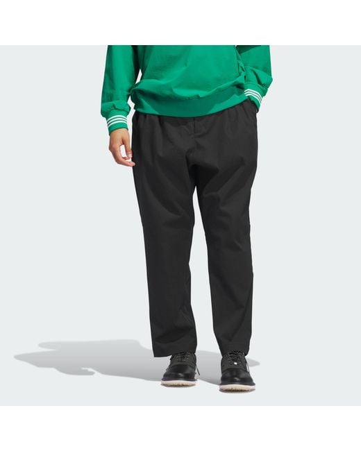 Adidas Originals Green Rolling Links Chino Golf Trousers for men