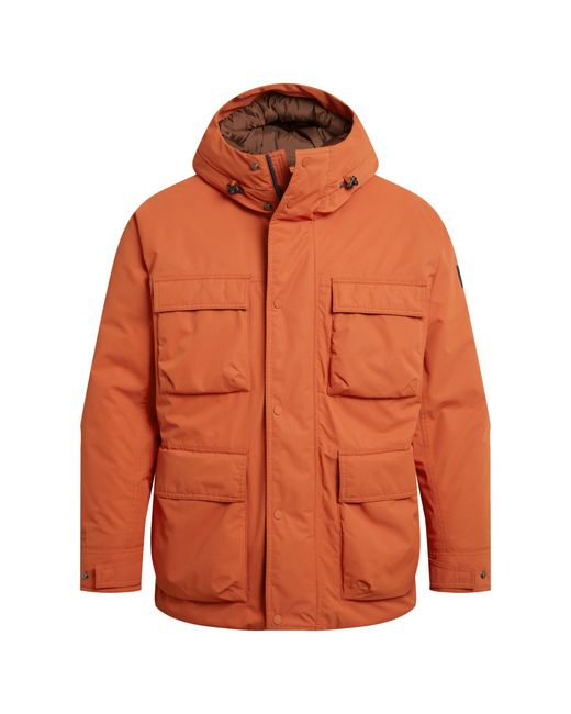 Craghoppers Orange Breckon Waterproof Jacket (Carnelian) for men