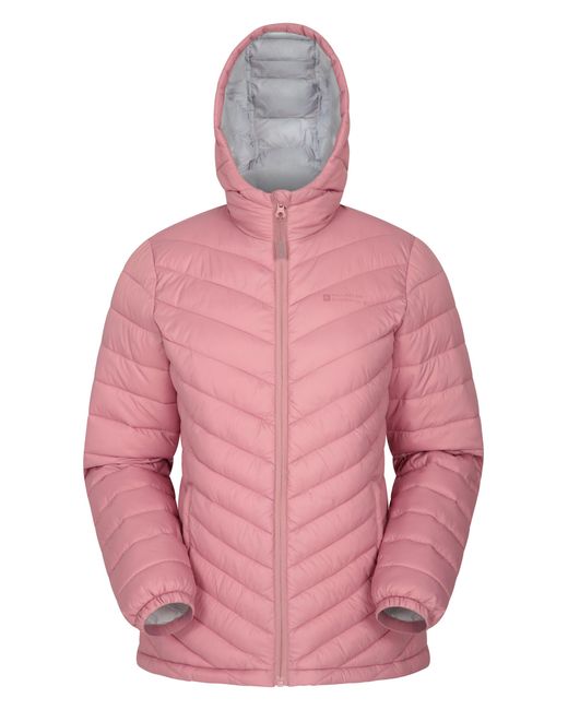 Mountain Warehouse Pink 'Seasons' Padded Jacket Water Resistant Winter Coat