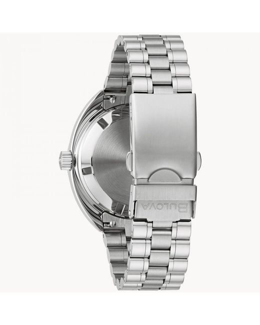 Bulova Metallic Oceanographer Watch 96B405 Stainless Steel (Archived) for men