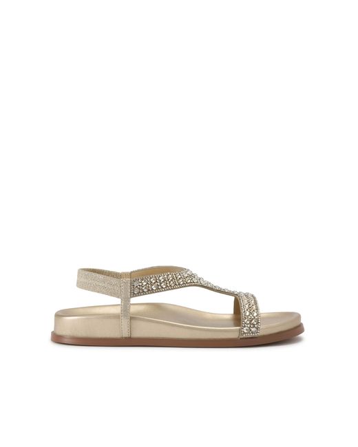 KG by Kurt Geiger Natural Rowe Sandals