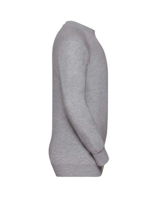 Russell Gray Classic Sweatshirt (Light Oxford)