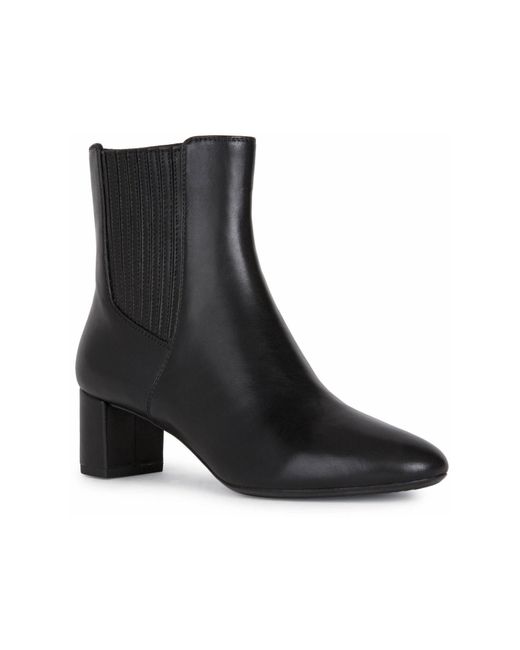 Geox Black D Pheby 50 F Ankle Boots