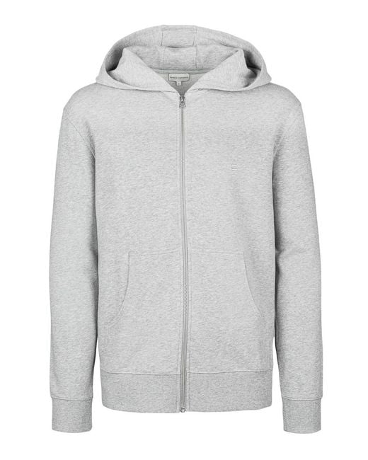 Panos Emporio Gray Element Cotton Hoodie for men