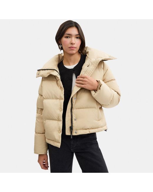 COACH Natural Short Puffer