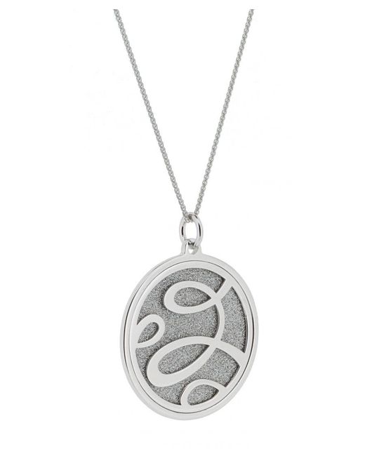 Orphelia Metallic 'Serena' 925 Sterling Set: Chain-Pendant + Earrings