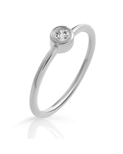 Orphelia Metallic 'Classic' 925 Sterling Ring