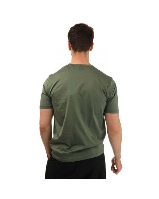 C P Company Green Jersey No Gravity T-Shirt for men