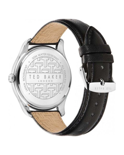 Ted Baker Black Bkplts201 Leytonn Watch for men