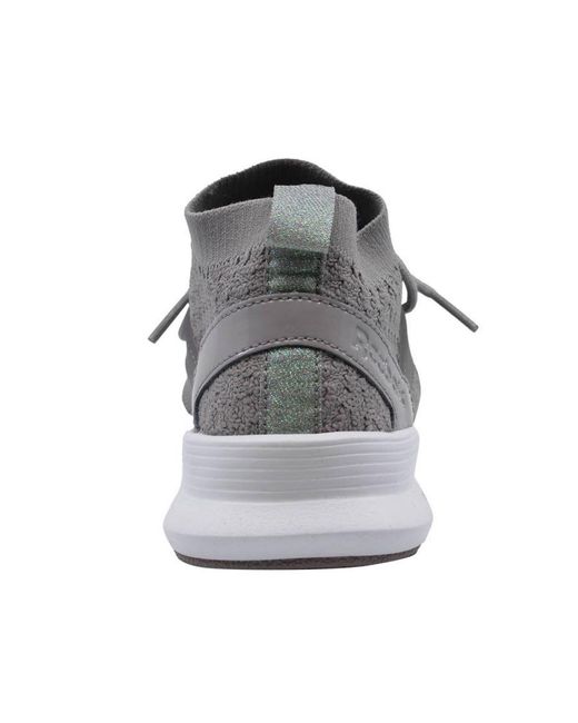 Reebok Gray Classic Zoku Runner Ultk Met Lace Up Running Trainers Bd4781