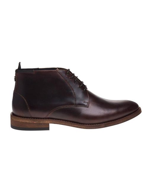 Barbour Brown Benwell Boots for men