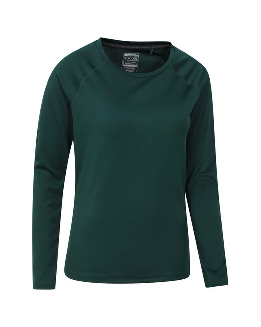 Mountain Warehouse Green 'Endurance' Top Sun Protection Breathable Sports Tee