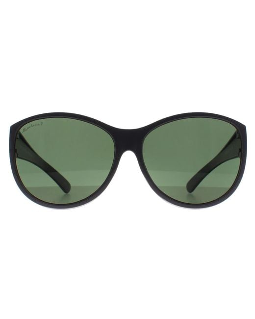 Montana Green Butterfly Matte G15 Polarized Fo8 Fit Over Glasses Sunglasses