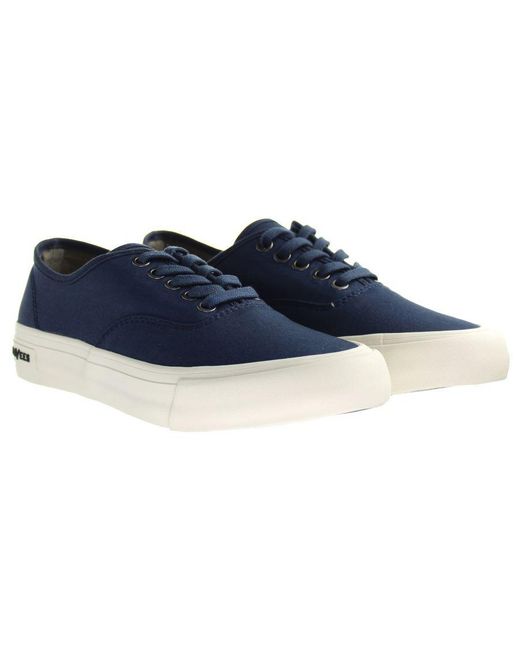 Seavees Blue Legend Sneaker Standard Trainers Canvas for men