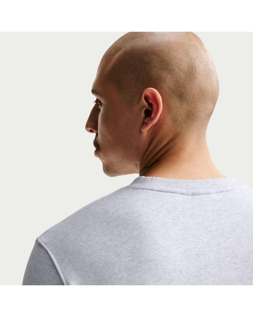 Nike White Sportswear Club Crew for men