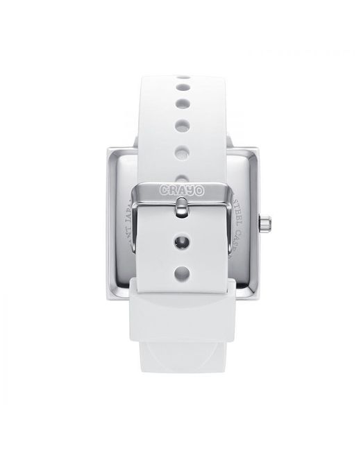 Crayo White Dream Strap Watch
