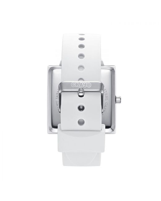 Crayo White Dream Strap Watch