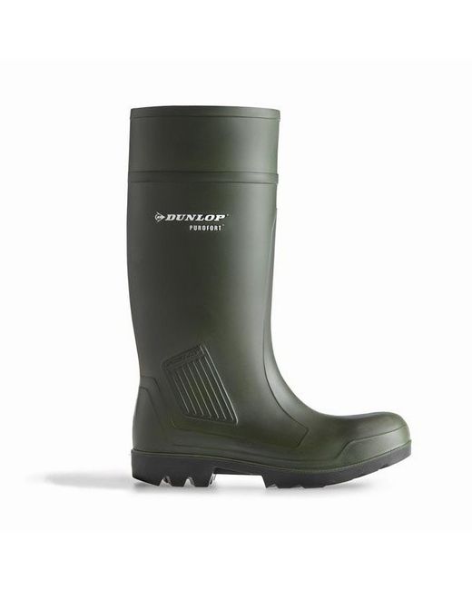 Dunlop Green D460933 Purofort Pro Non-Safety Boots Plain Rubber Wellingtons for men