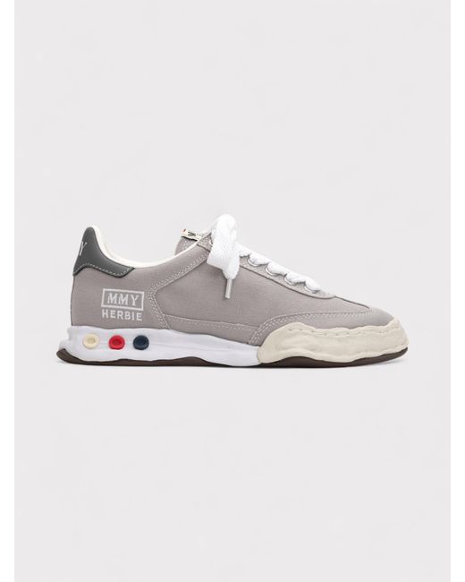 Maison Mihara Yasuhiro Metallic Yasuhiro Herbie Canvas Sneaker for men