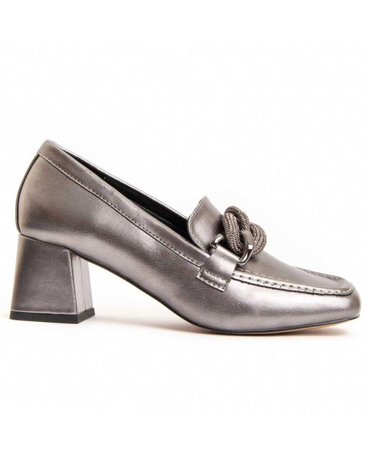 Montevita White Heel Shoe Miriel