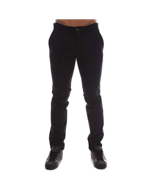 HUGO Heldor183 Broek (zwart) in het Black voor heren