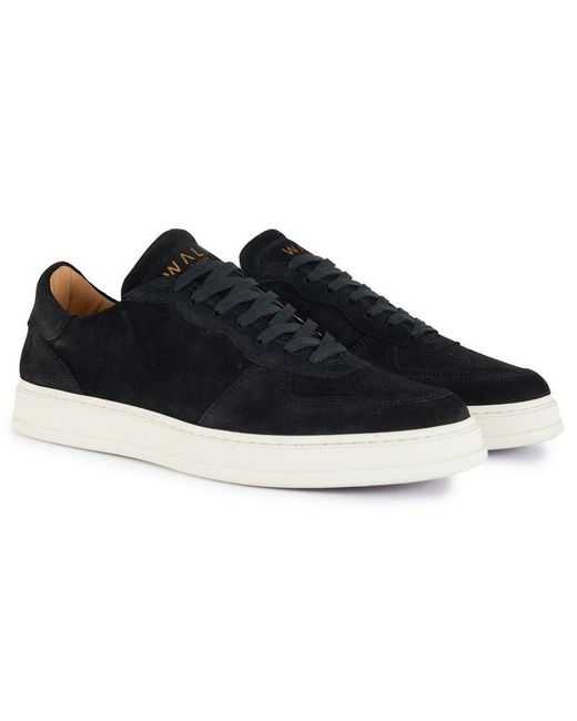Walk London Blue Nevada Trainers for men