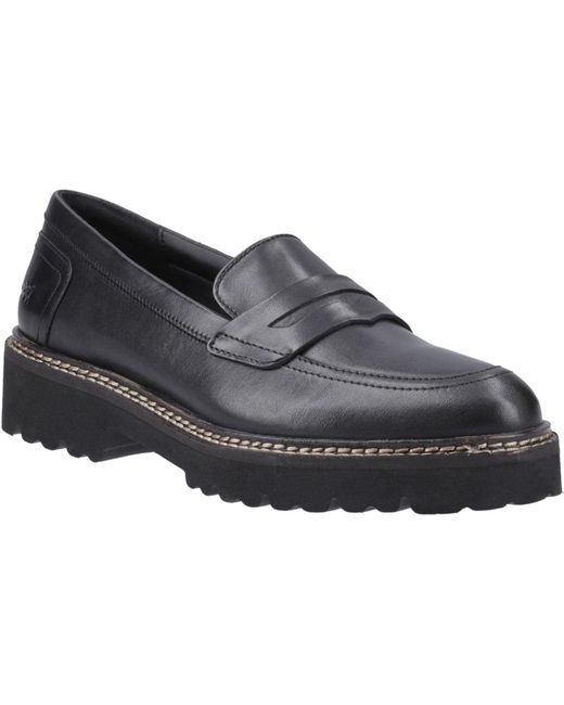 Pod Gray Kenny Leather Loafers