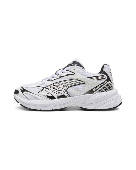 PUMA White Velophasis Always On Sneakers Trainers for men