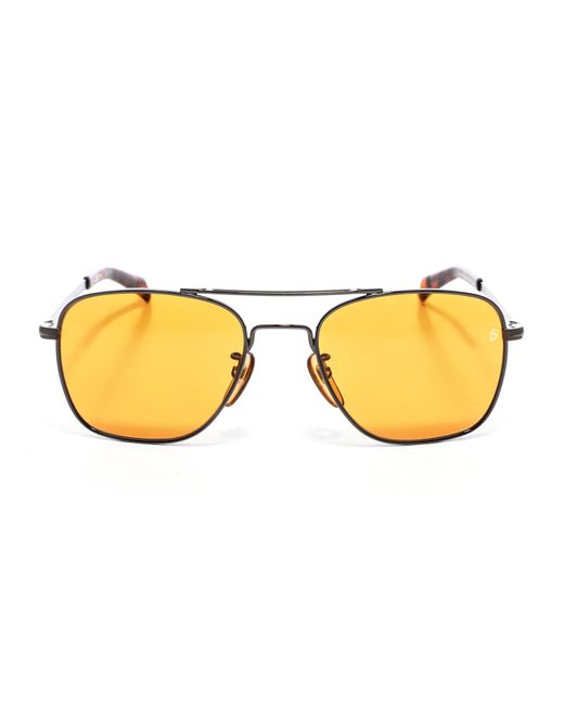 David Beckham Yellow 7019S Sunglasses for men