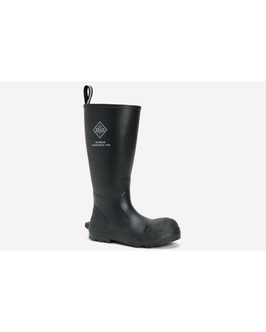 Muck Boot Black Mudder Safety Wellingtons for men