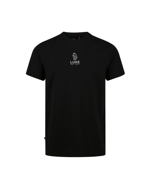 Luke 1977 Black Center Fold T-Shirt for men