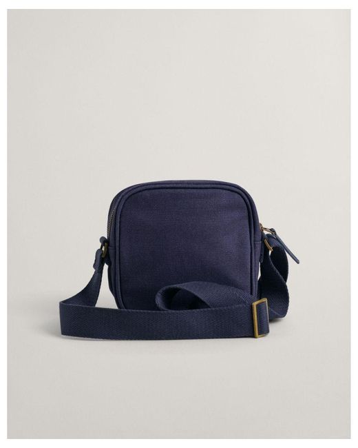 Gant Blue Color Shield Shoulder Bag for men