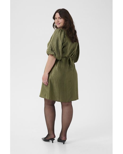 Kaffe Jurk Kcrizza Jurk A-Shape in het Green