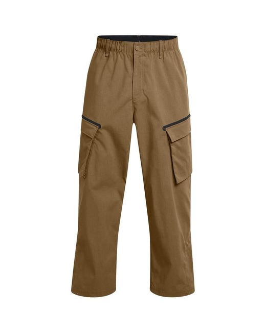 Under Armour Brown Utility Cargo Joggers for men