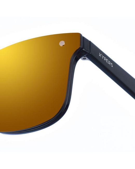 Kypers Yellow Frank Oval Shape Nylon Sunglasses