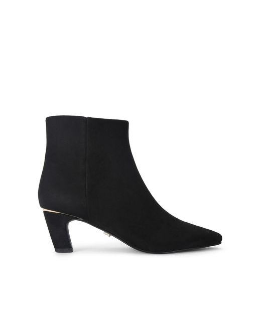 Carvela Kurt Geiger Black Murale Ankle Boots