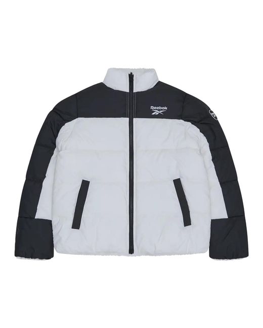 Reebok Blue Ladies Reversible Puffer Jacket