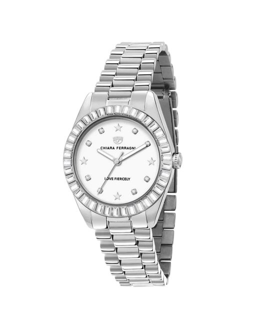 Chiara Ferragni Metallic Watches