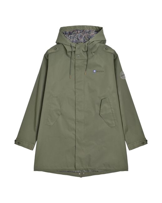 Lambretta Green Waterproof Parka for men