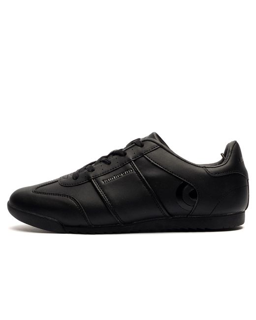 Lambretta Black Tatem Trainers for men