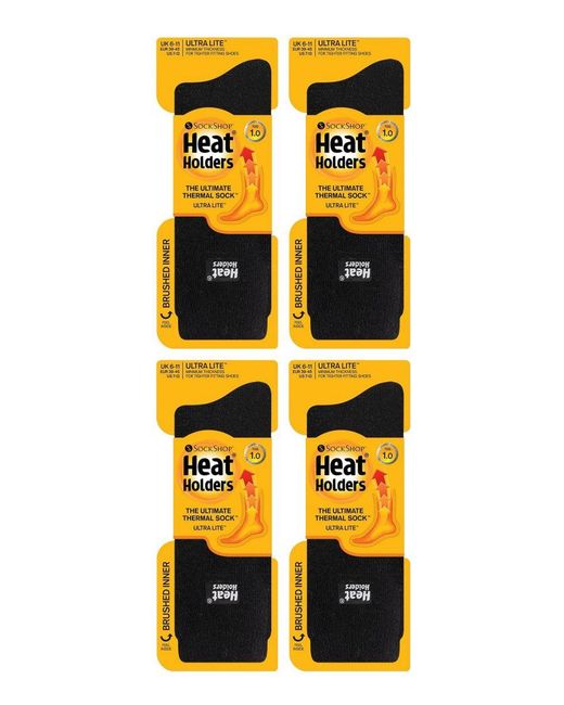 Heat Holders Black Ultra Lite for men