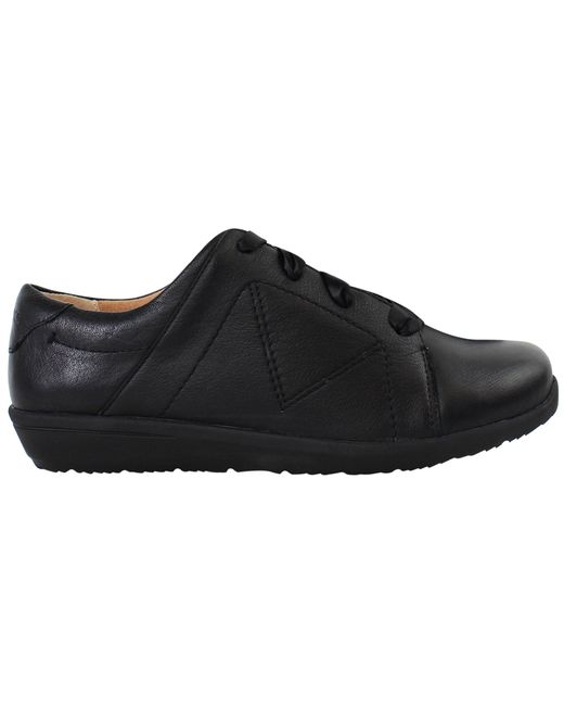 Vionic Black Magnolia Lindsey Shoes Leather