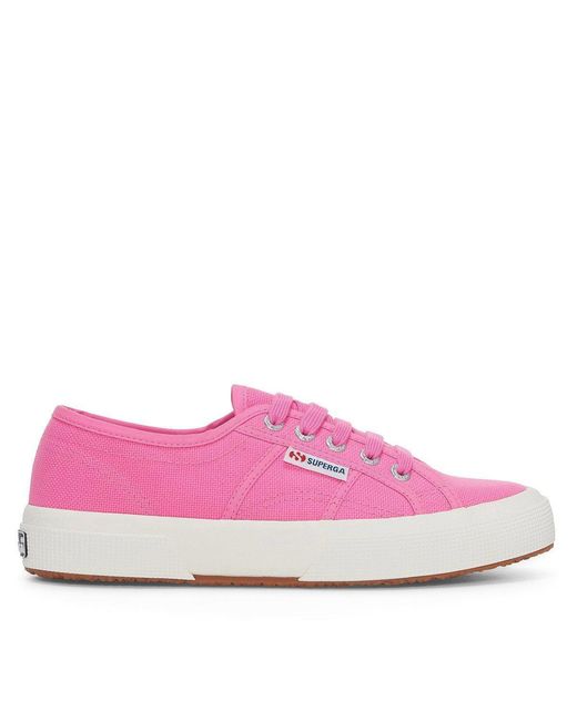 Superga Pink Adult 2750 Cotu Classic Vegan Trainers /Fuchsia)