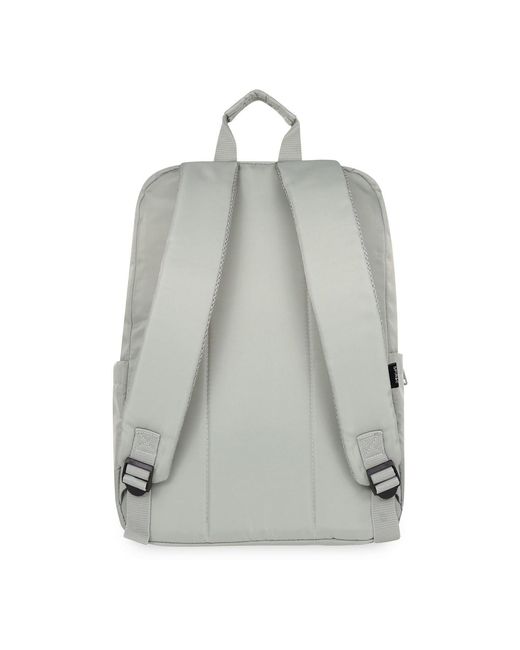 Spiral Gray Accessories Monti Backpack With Logo Patch