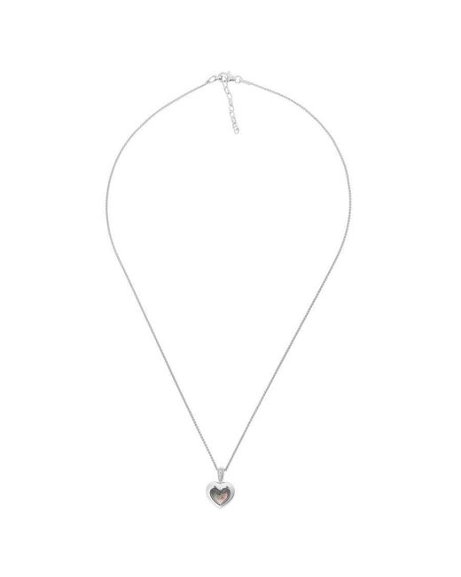 Orphelia Metallic 'Debby' 925 Sterling Chain With Pendant