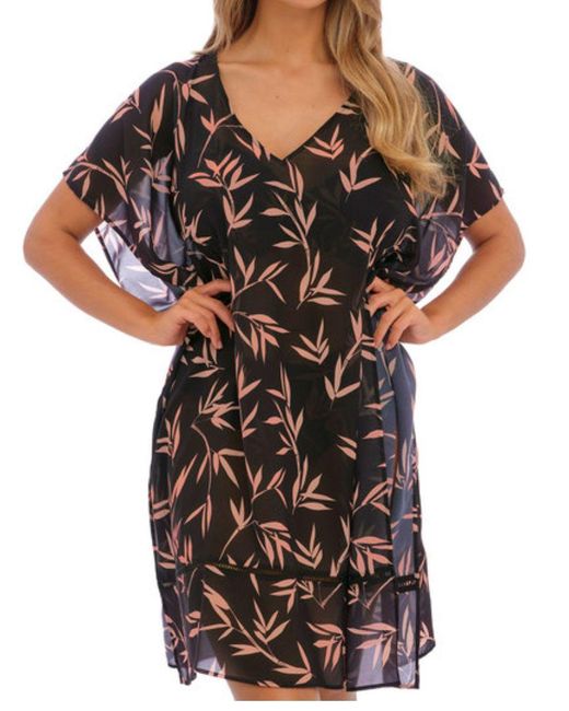 Fantasie Black Luna Bay Kaftan