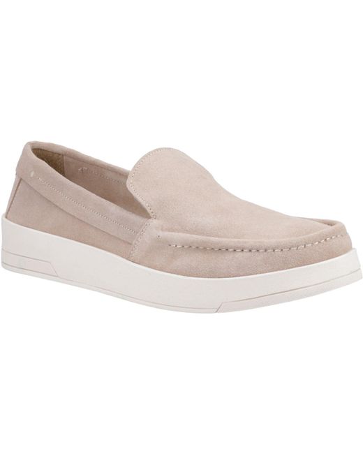 Jack & Jones Gray Maccartney Suede Plaza Loafers for men