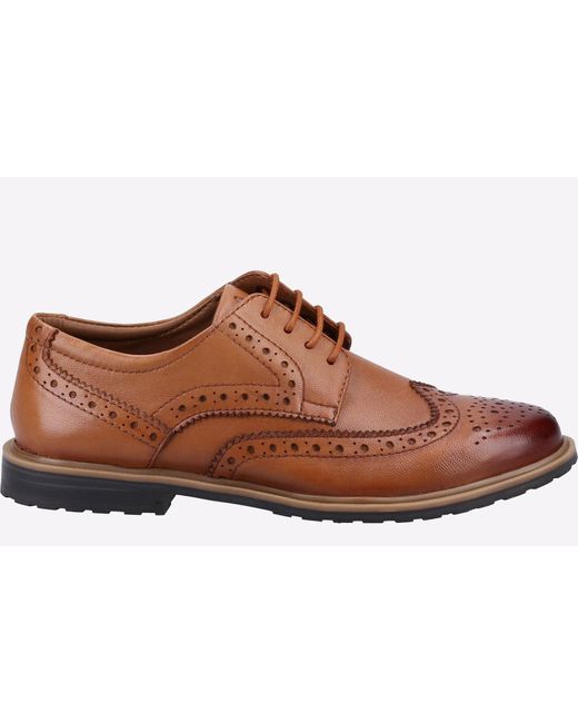 Hush Puppies Brown Verity Brogues